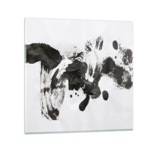 Cuadro sobre vidrio - Impresiones sobre Vidrio - ¿Un método en la locura? - 60x60 cm