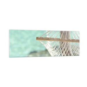 Cuadro sobre vidrio - Impresiones sobre Vidrio - Momento de relax - 90x30 cm