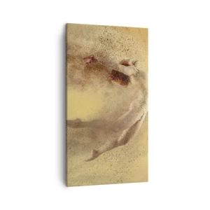 Cuadro sobre lienzo - Impresión de Imagen - En una exaltación danzante - 45x80 cm