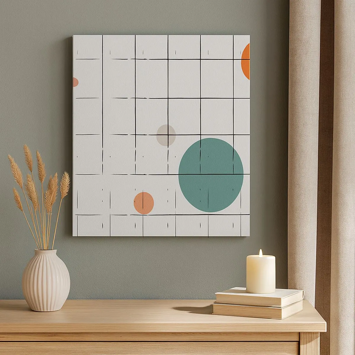 Cuadro sobre lienzo - Impresión de Imagen - Atrapados. ¿Nosotros o ellos? - 30x30 cm