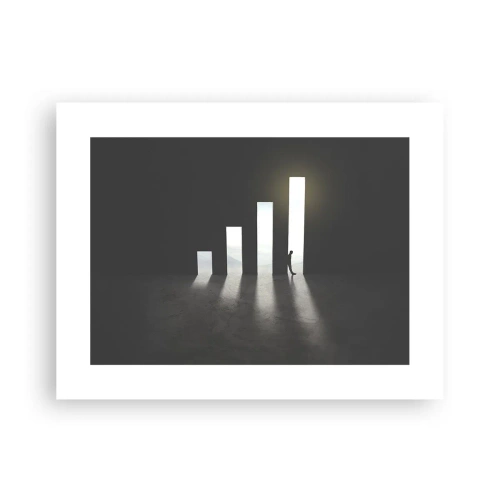 Póster - El camino del éxito - 40x30 cm