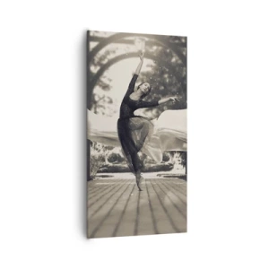 Cuadro sobre lienzo - Impresión de Imagen - Danza del espíritu del jardín - 65x120 cm