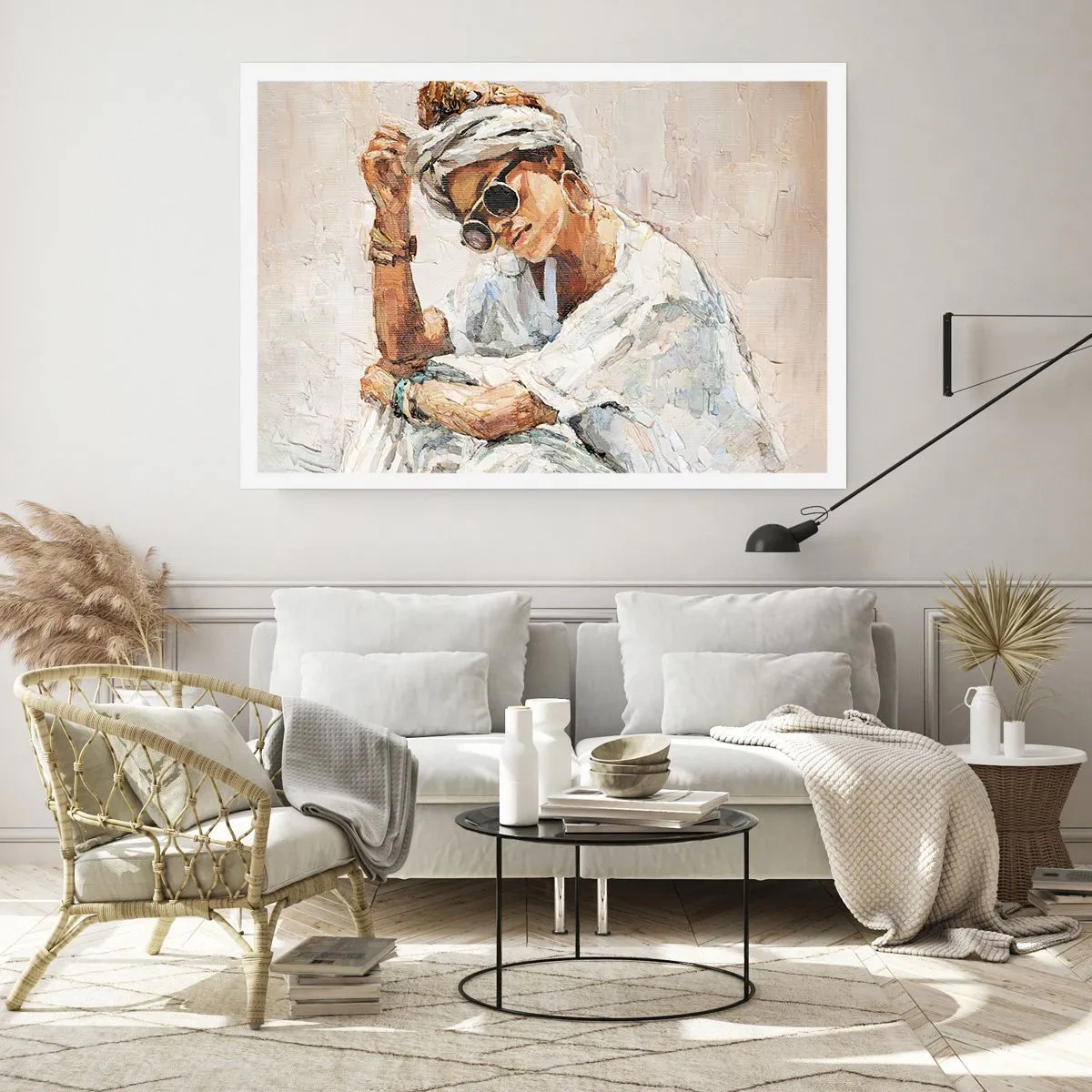 Póster - Retrato a pleno sol - 50x40 cm