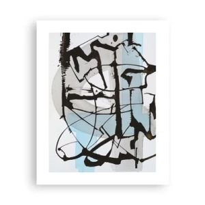 Póster - Azul a pesar de todo - 40x50 cm