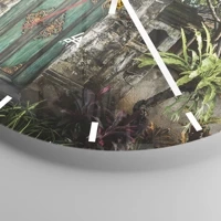 Esfera sin numeración, con rayas