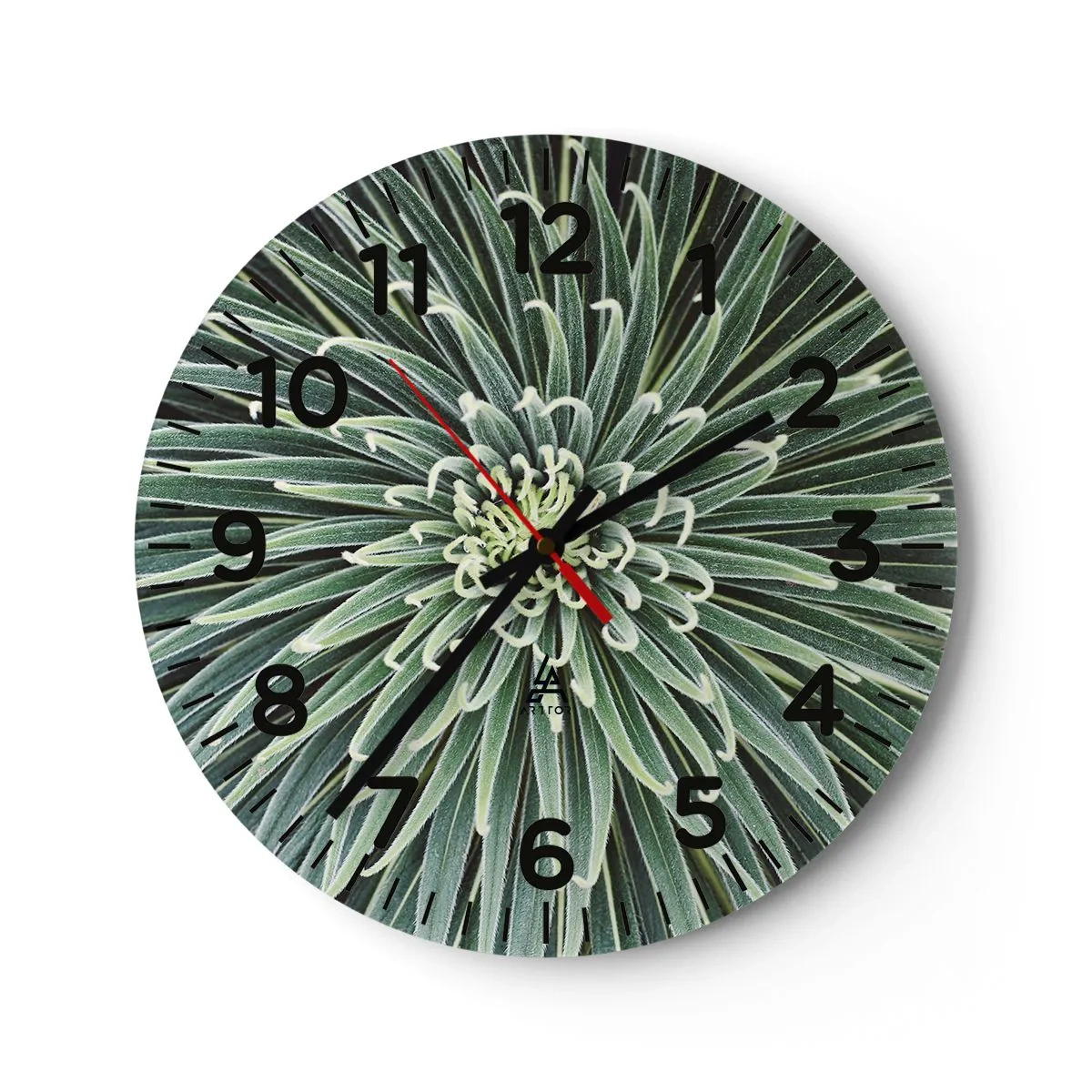 Reloj de pared - Reloj de vidrio - El nacimiento de una estrella - 30x30 cm