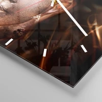 Esfera sin numeración, con rayas