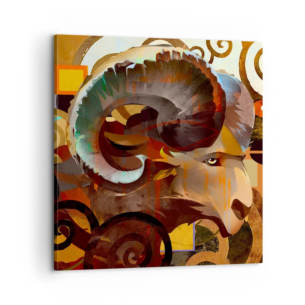 Cuadro sobre lienzo - Impresión de Imagen - Magia - religiones - rituales - 60x60 cm