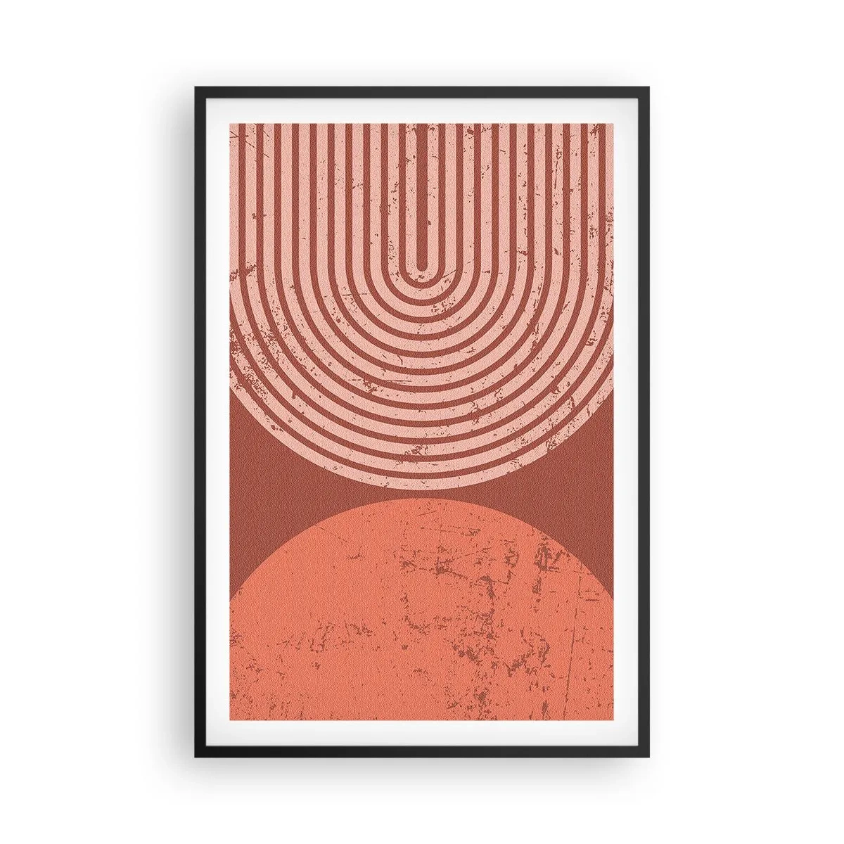 Póster en marco negro - Estrecha relación - 61x91 cm