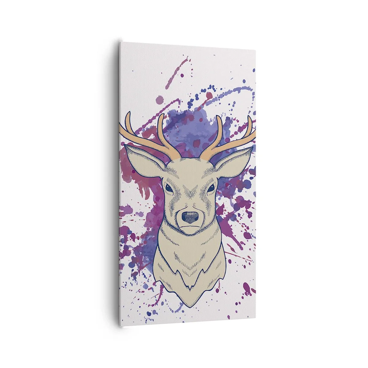 Cuadro sobre lienzo - Impresión de Imagen - Valor y equilibrio - 65x120 cm