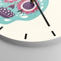 Esfera sin numeración, con rayas