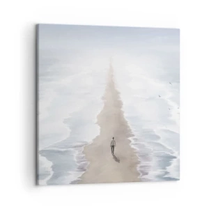 Cuadro sobre lienzo - Impresión de Imagen - Un futuro brillante - 50x50 cm