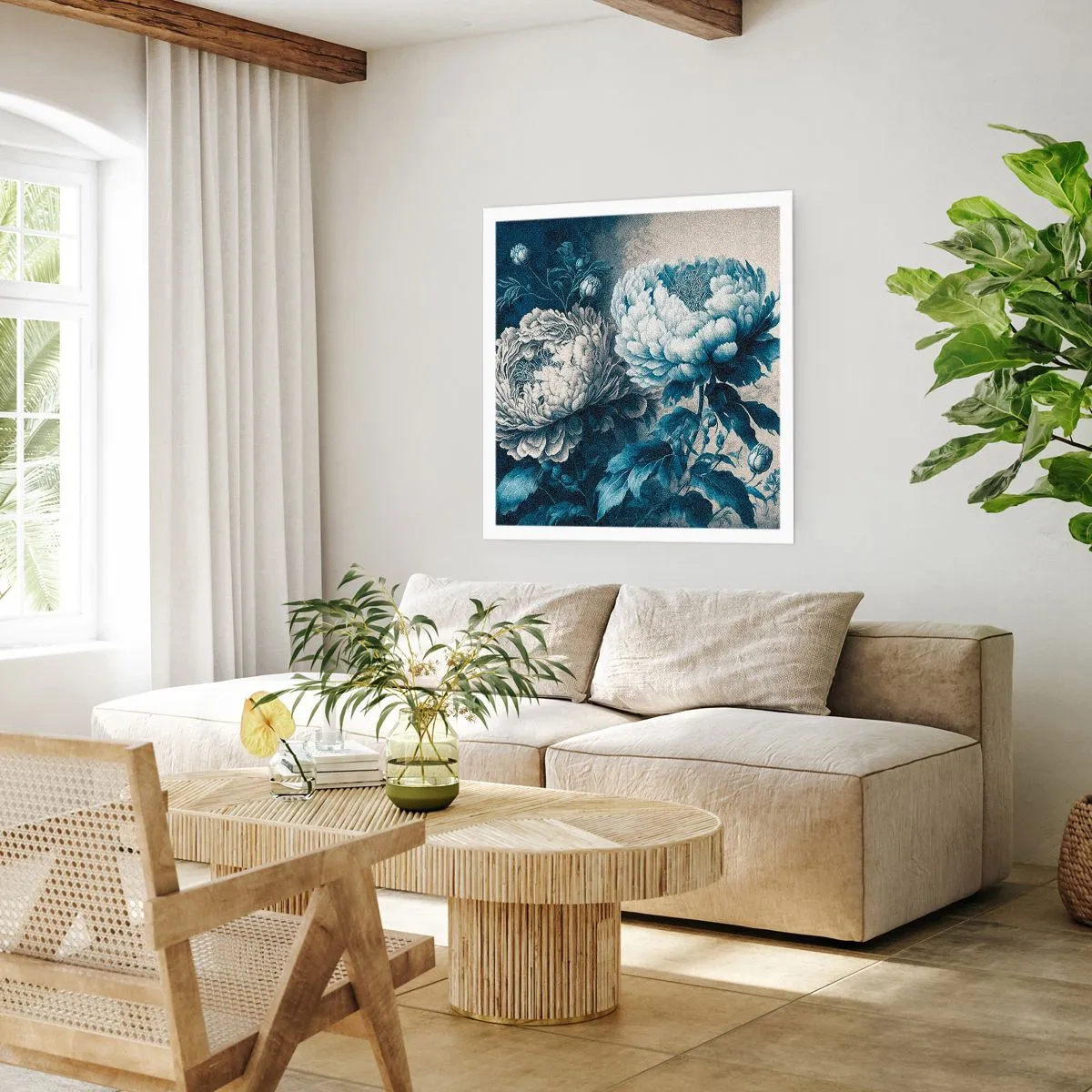 Póster - Una pareja unida - 60x60 cm