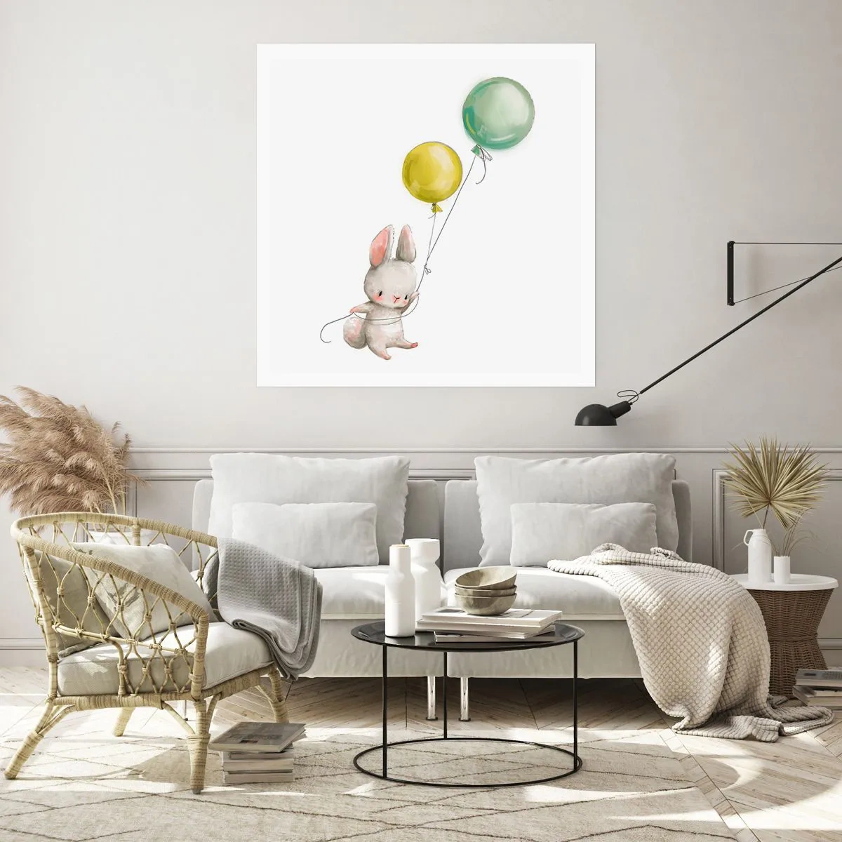 Póster - ¡Yo también volaré! - 60x60 cm