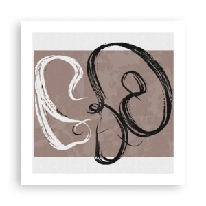 Póster - Composición: la búsqueda de la plenitud - 50x50 cm