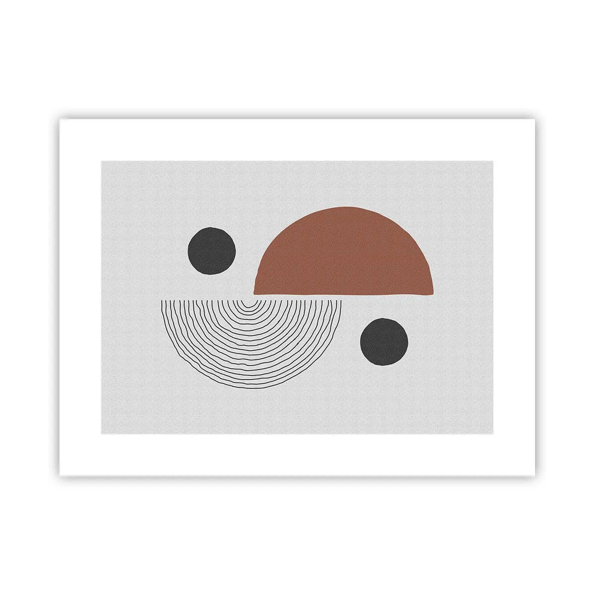 Póster - La perfección del círculo - 40x30 cm