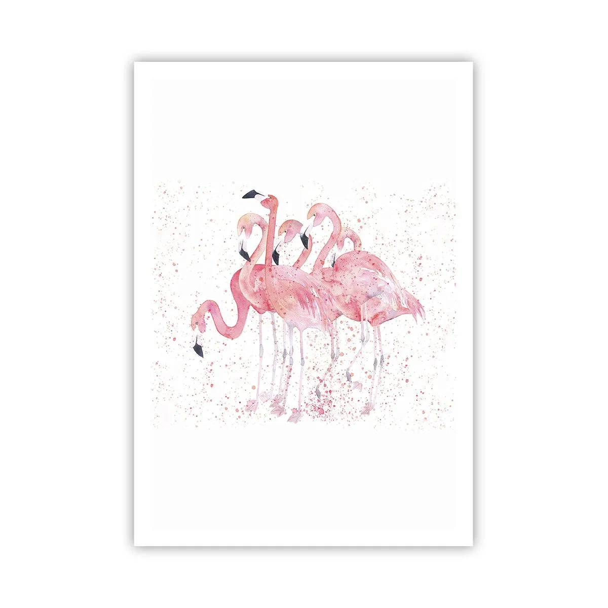 Póster - Asamblea rosa - 70x100 cm