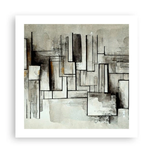 Póster - El poder de la sencillez - 50x50 cm