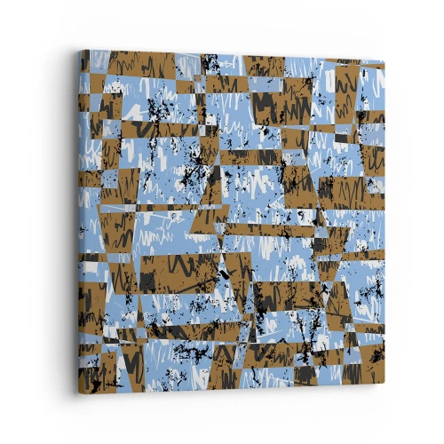 Cuadro sobre lienzo - Impresión de Imagen - Un recorte del desierto - 30x30 cm