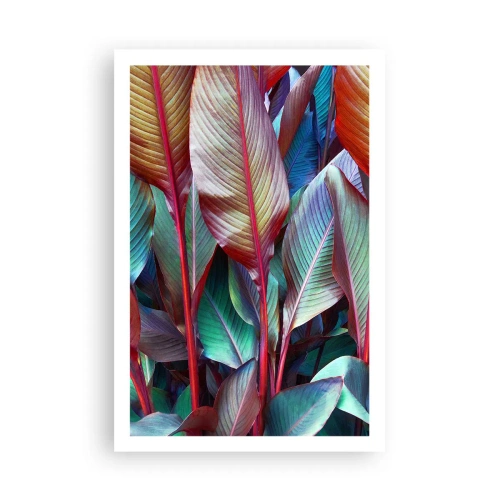 Póster - Un matorral de colores - 61x91 cm