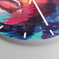 Esfera sin numeración, con rayas