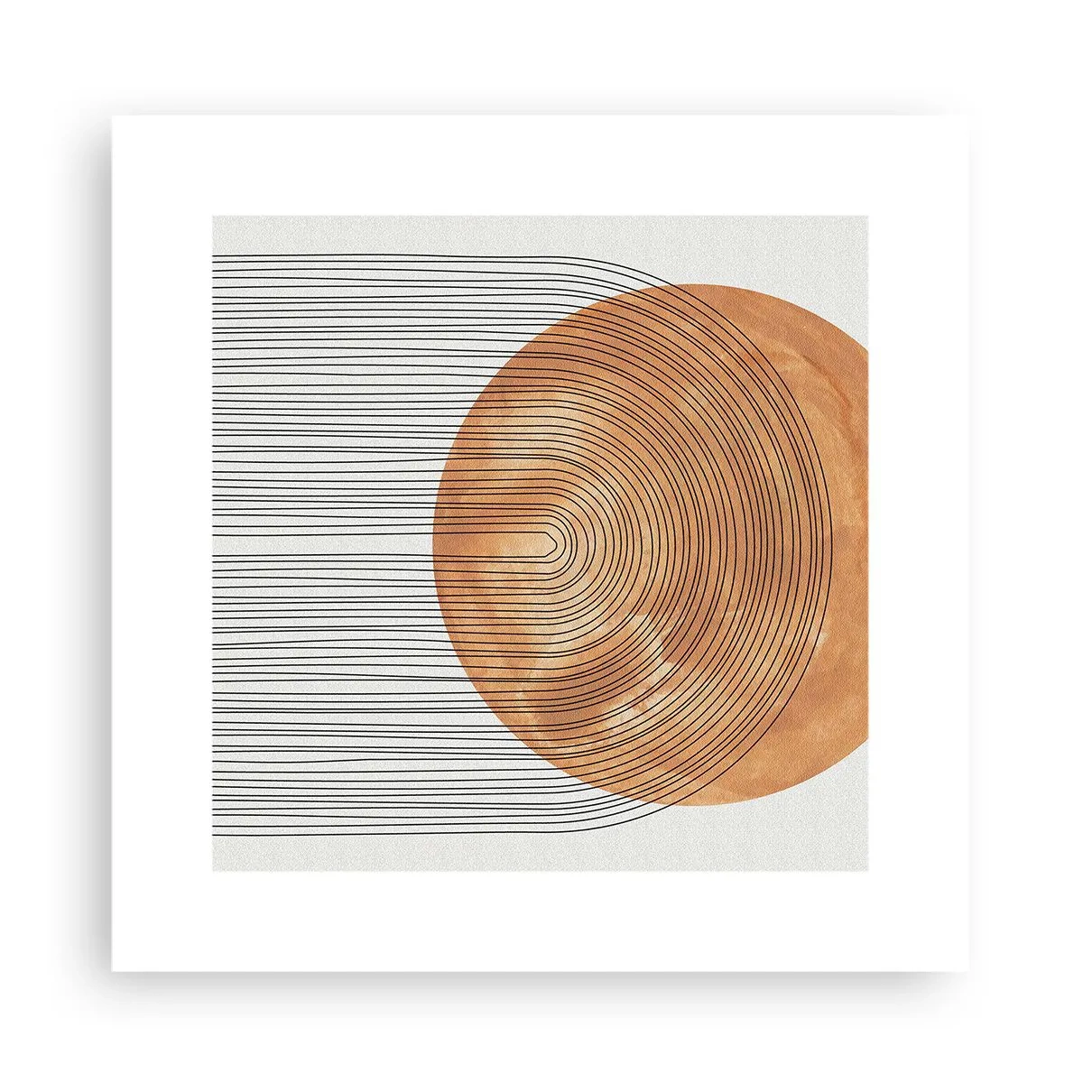 Póster - Una composición soleada - 30x30 cm