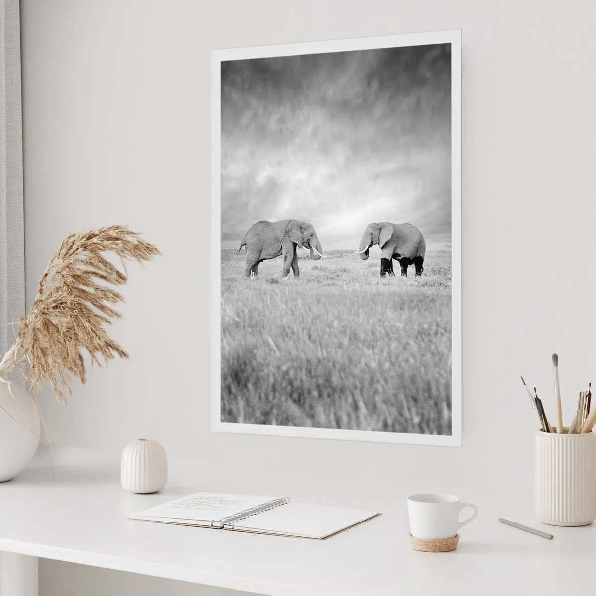 Póster - El gris es hermoso - 40x50 cm