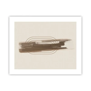 Póster - Un soplo de gris - 50x40 cm