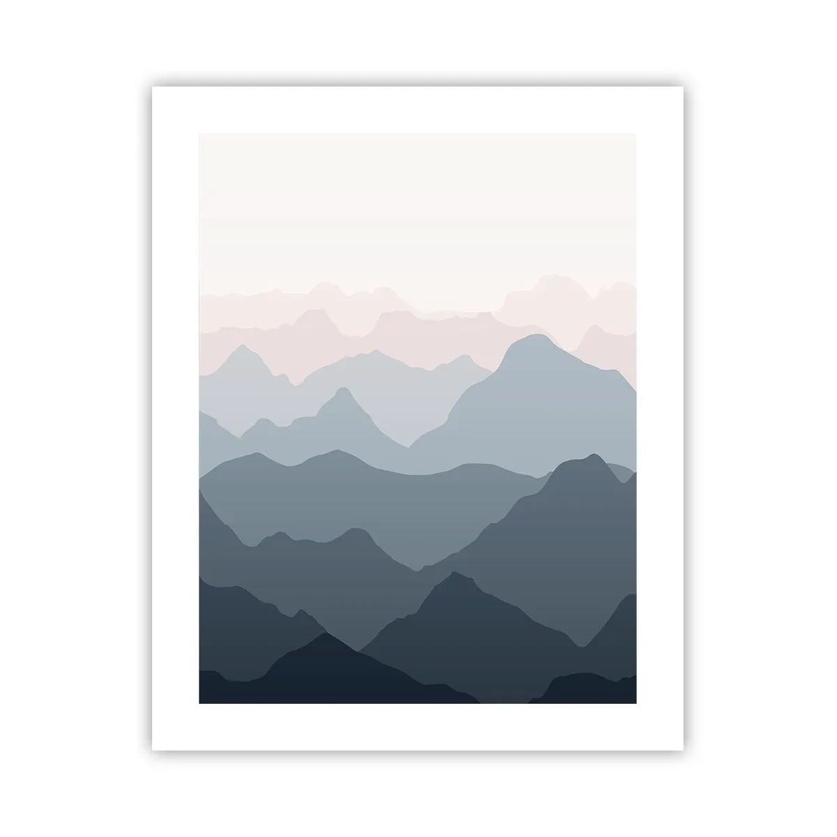 Póster - Cordilleras a la vista - 40x50 cm