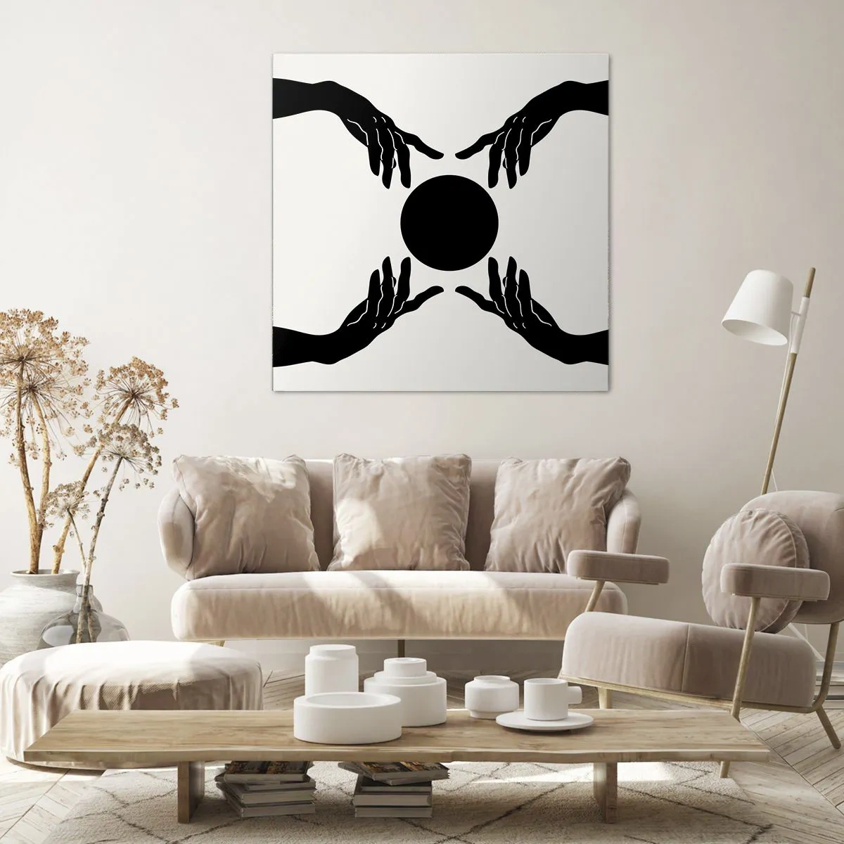 Cuadro sobre lienzo - Impresión de Imagen - Una señal secreta - 60x60 cm