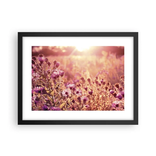 Póster en marco negro - Antes de que se acabe el verano - 40x30 cm