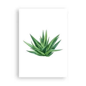 Póster - Verde - fuerza - vida - 70x100 cm