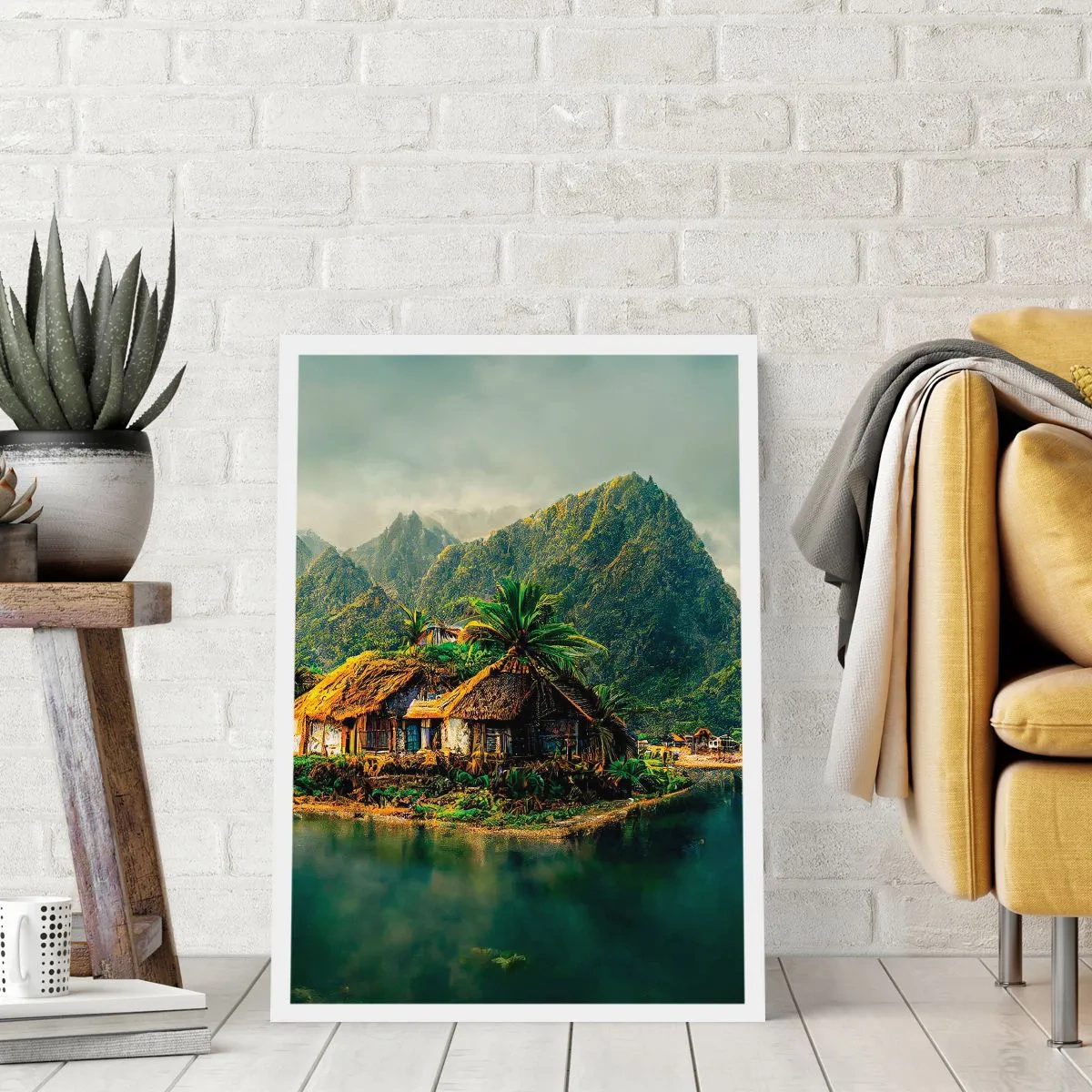 Póster - Paraíso tropical - 30x40 cm