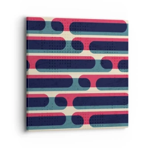 Cuadro sobre lienzo - Impresión de Imagen - Profundidad y relieve - 40x40 cm