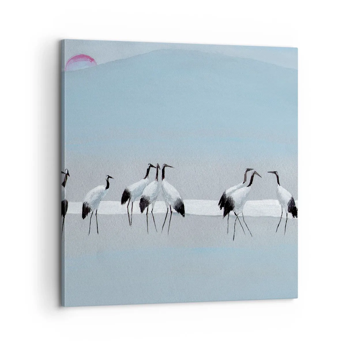 Cuadro sobre lienzo - Impresión de Imagen - Después de un día caluroso - 60x60 cm