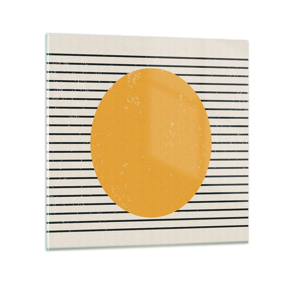 Cuadro sobre vidrio - Impresiones sobre Vidrio - El poder de la sencillez - 60x60 cm