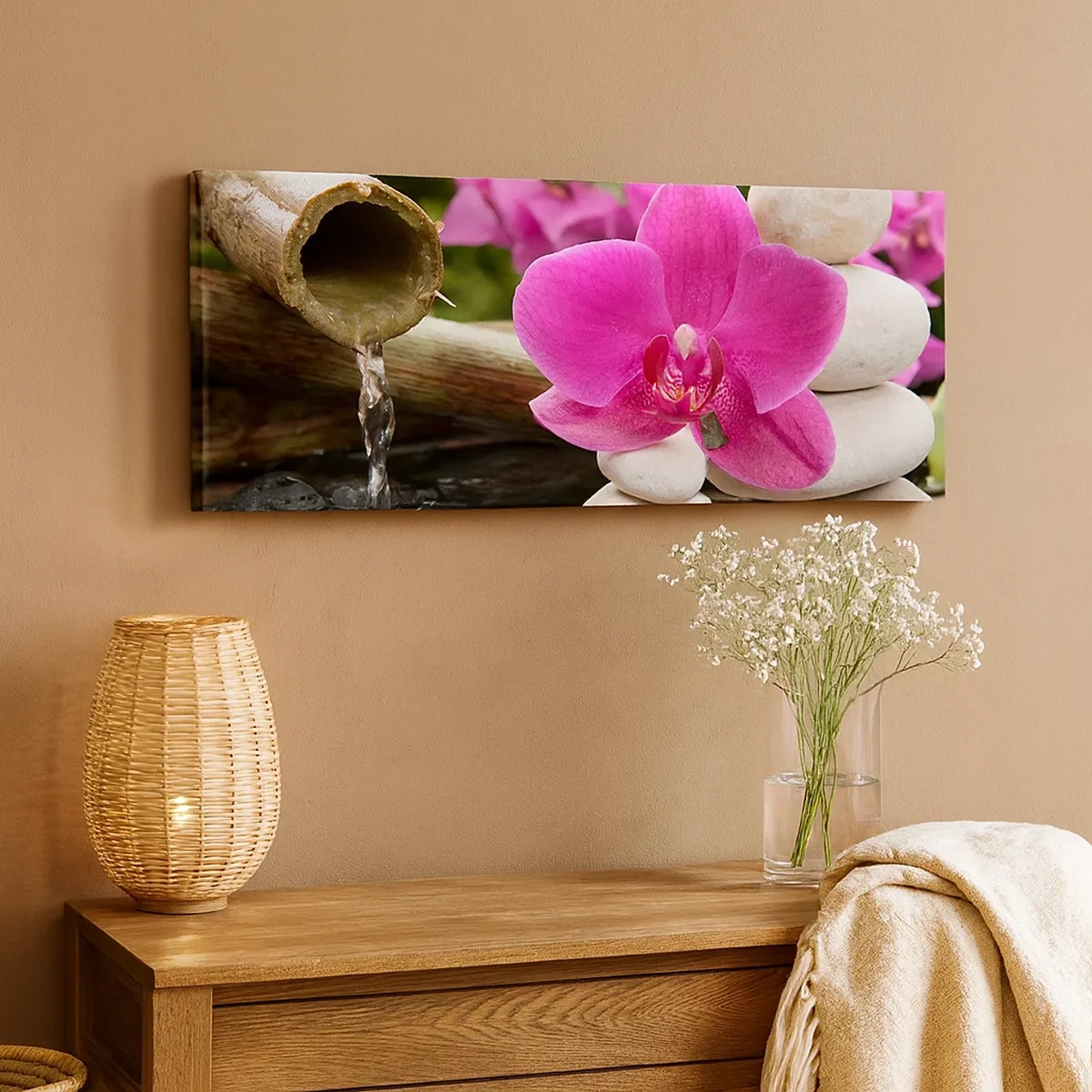 Cuadro sobre lienzo - Impresión de Imagen - Ya estás descansando - 30x30 cm