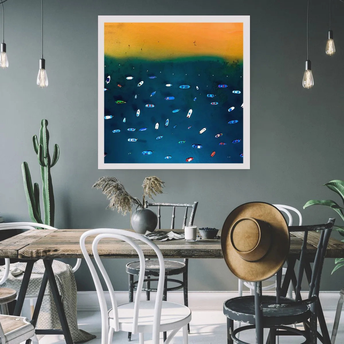 Póster - Un juego de vacaciones - 60x60 cm