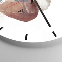 Esfera sin numeración, con rayas