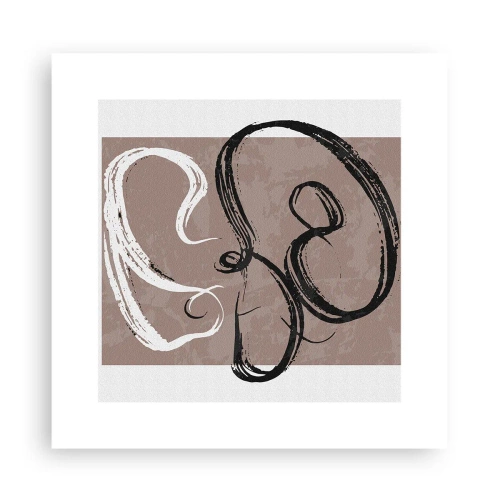 Póster - Composición: la búsqueda de la plenitud - 30x30 cm