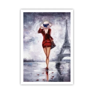 Póster - Símbolos parisinos - 70x100 cm