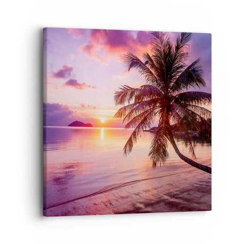 Cuadro sobre lienzo - Impresión de Imagen - Hermosura hasta el horizonte - 30x30 cm
