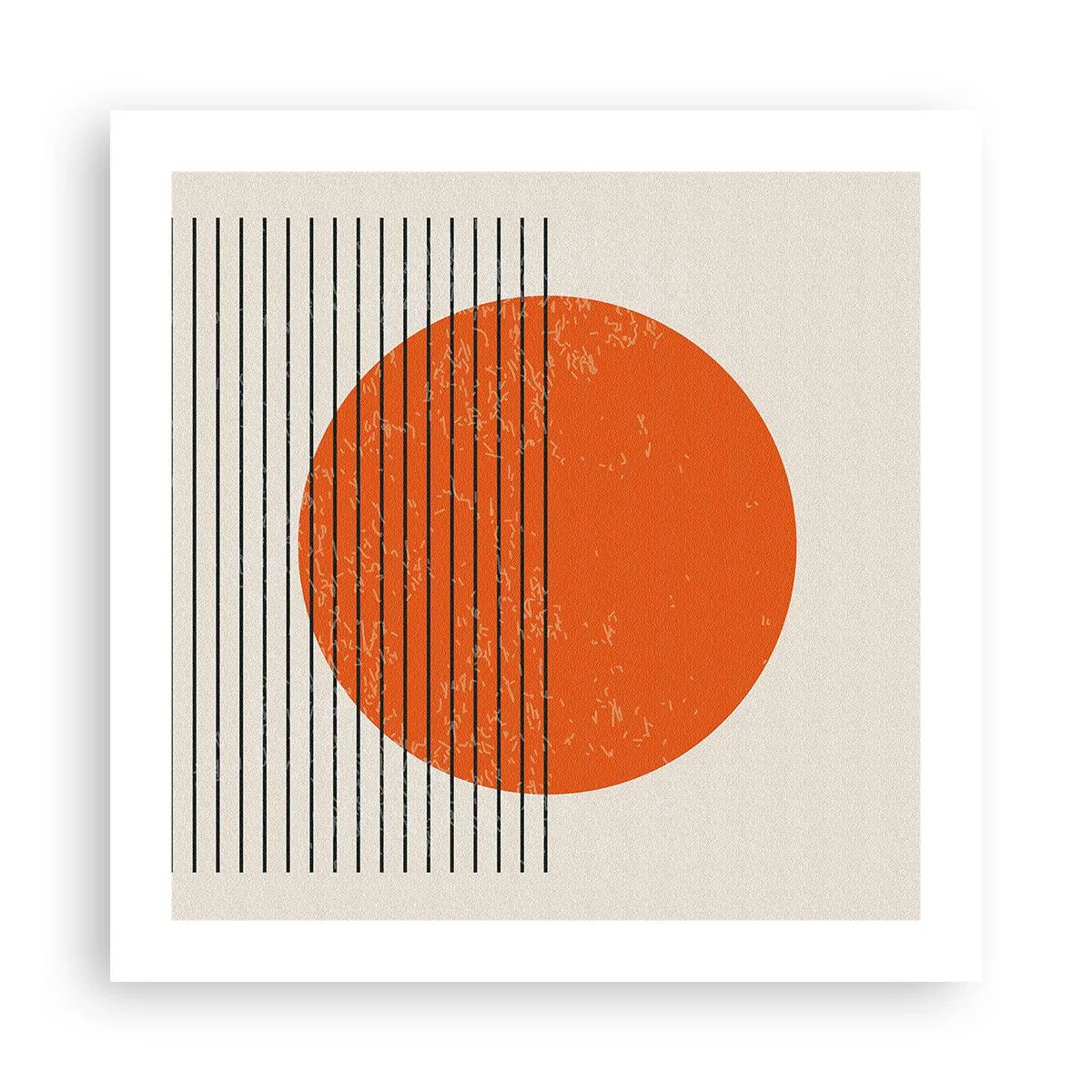 Póster - Siempre el sol - 50x50 cm