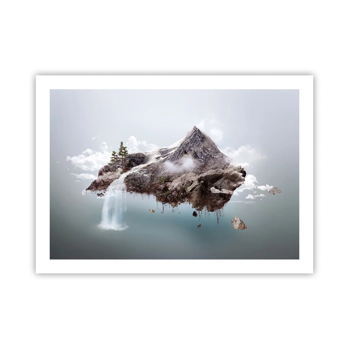 Póster - Isla surrealista - 70x50 cm