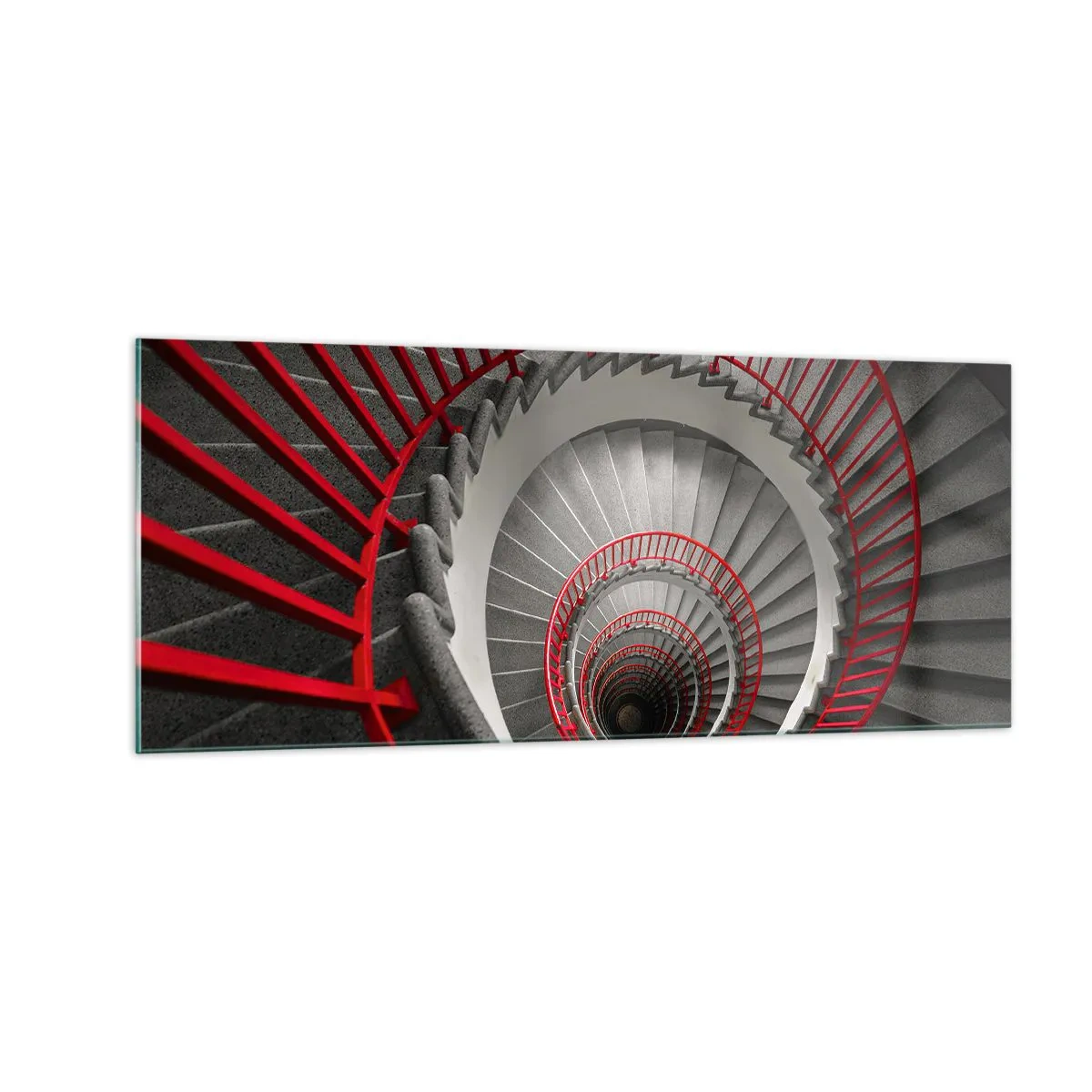 Cuadro sobre vidrio - Impresiones sobre Vidrio - Juegos arquitectónicos - 100x40 cm