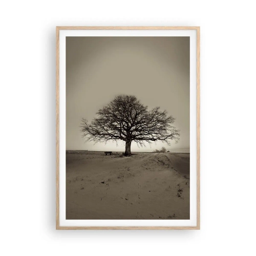 Póster en marco roble claro - De aquí a la eternidad - 70x100 cm