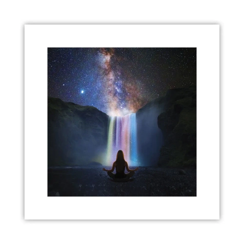 Póster - Armonía absoluta - 30x30 cm