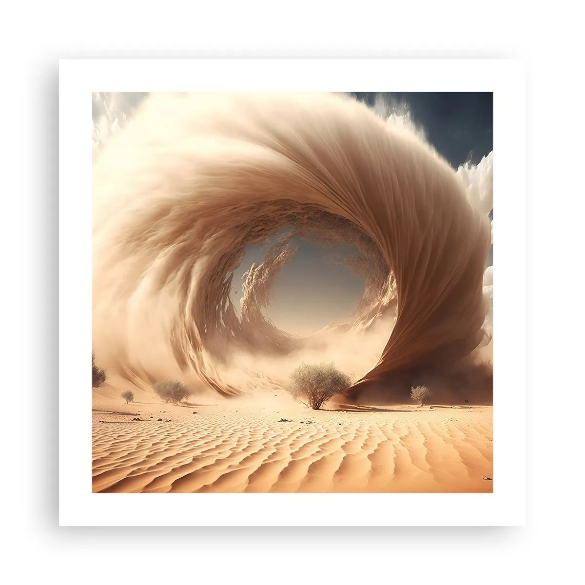 Póster - Portal abierto - 50x50 cm