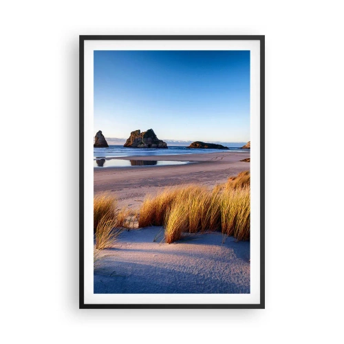 Póster en marco negro - Para buscadores de tranquilidad - 61x91 cm