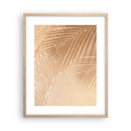 Póster en marco roble claro - La sombra de un verano caluroso - 40x50 cm